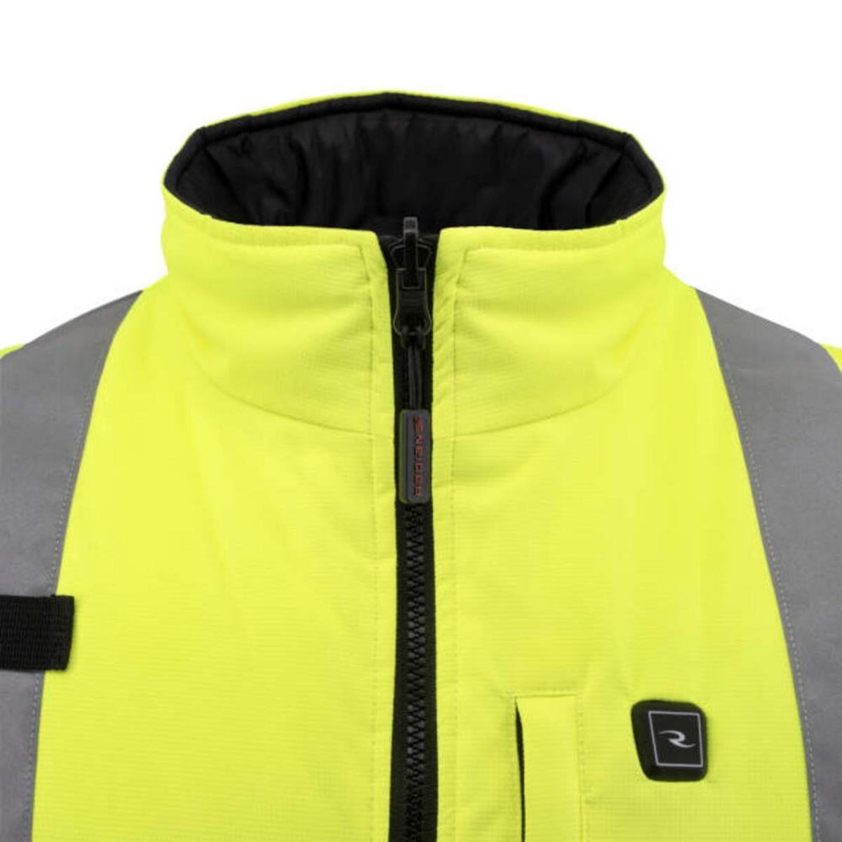Radians Class 2 Reversible Heated Vest - Hi-Vis Green Radians Class 2 Reversible Heated Vest - Hi-Vis Green
