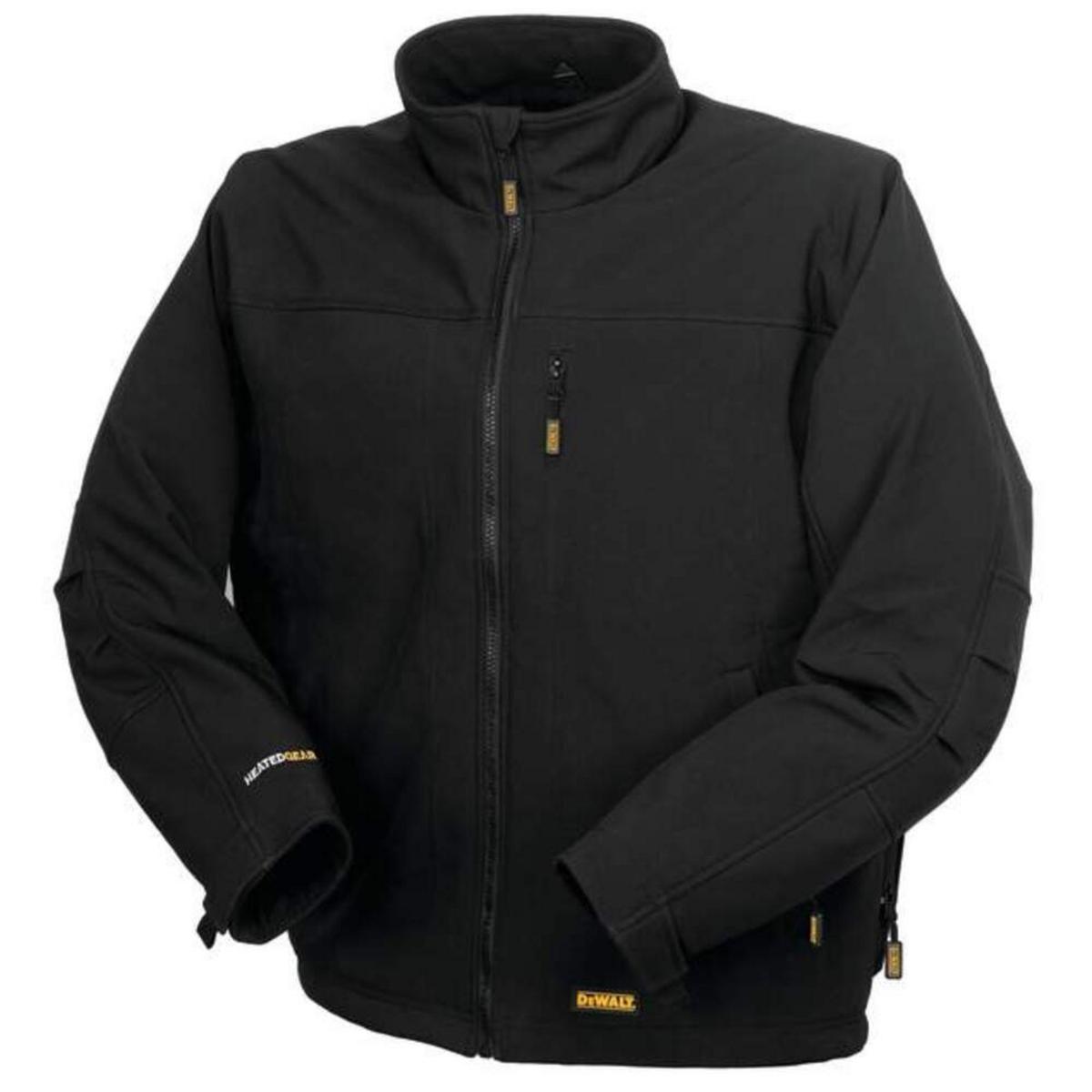Dewalt Men's Heated Soft Shell Jacket without Battery - Black Dewalt Men's Heated Soft Shell Jacket without Battery - Black