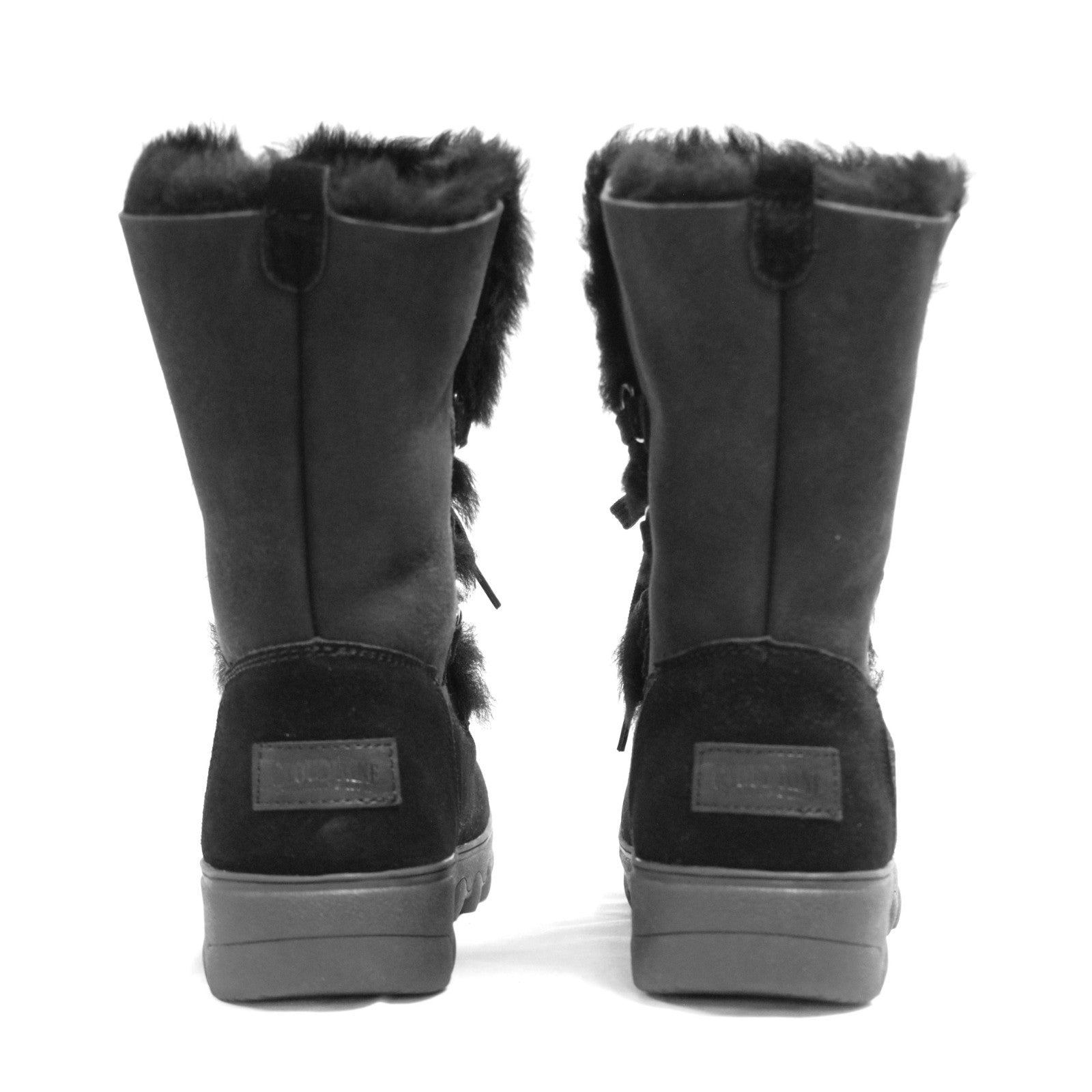 Cloud Nine Rosalita Sheepskin Boots - Black - Women - Size 7 Cloud Nine Rosalita Sheepskin Boots - Black - Women - Size 7