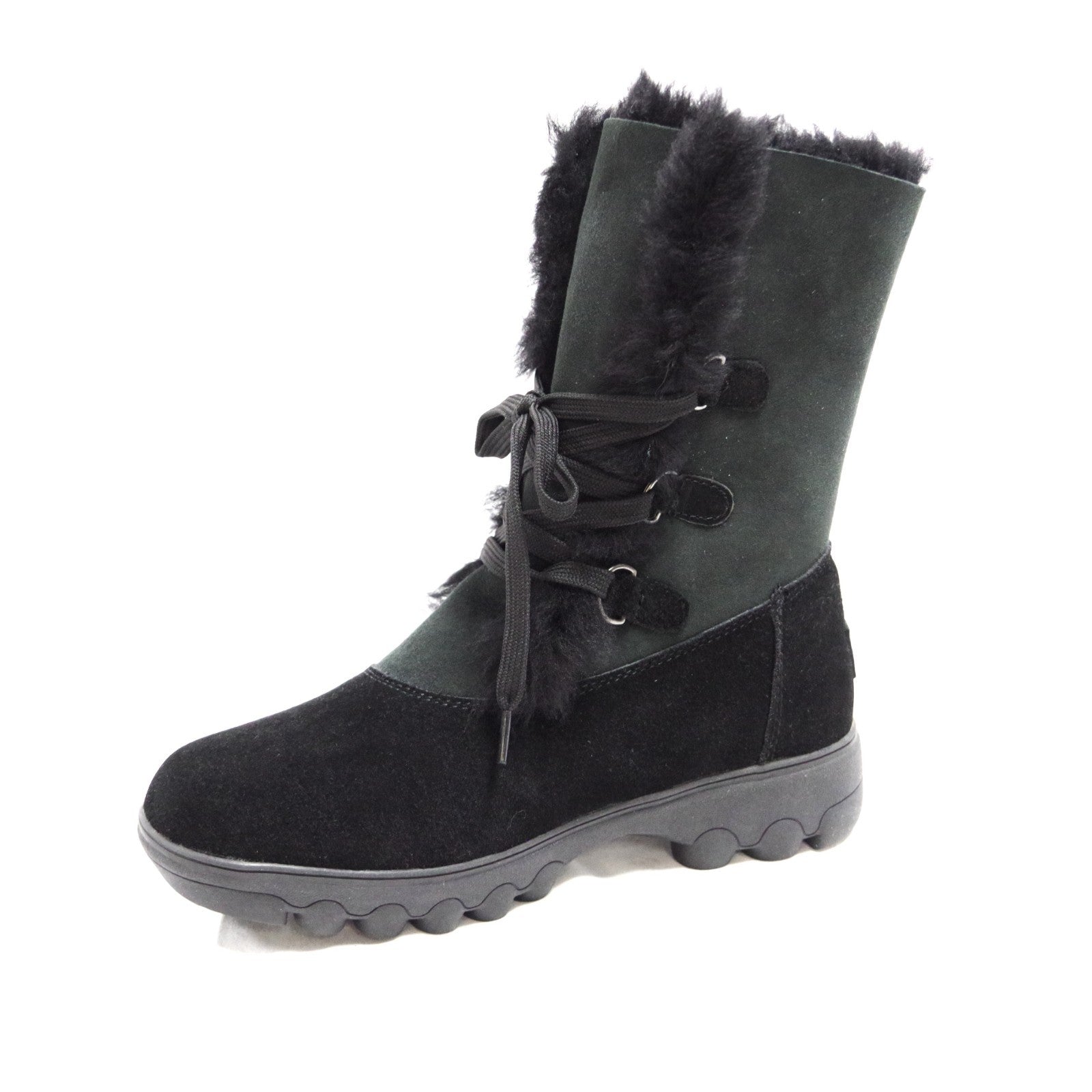 Cloud Nine Rosalita Sheepskin Boots - Black - Women - Size 7 Cloud Nine Rosalita Sheepskin Boots - Black - Women - Size 7