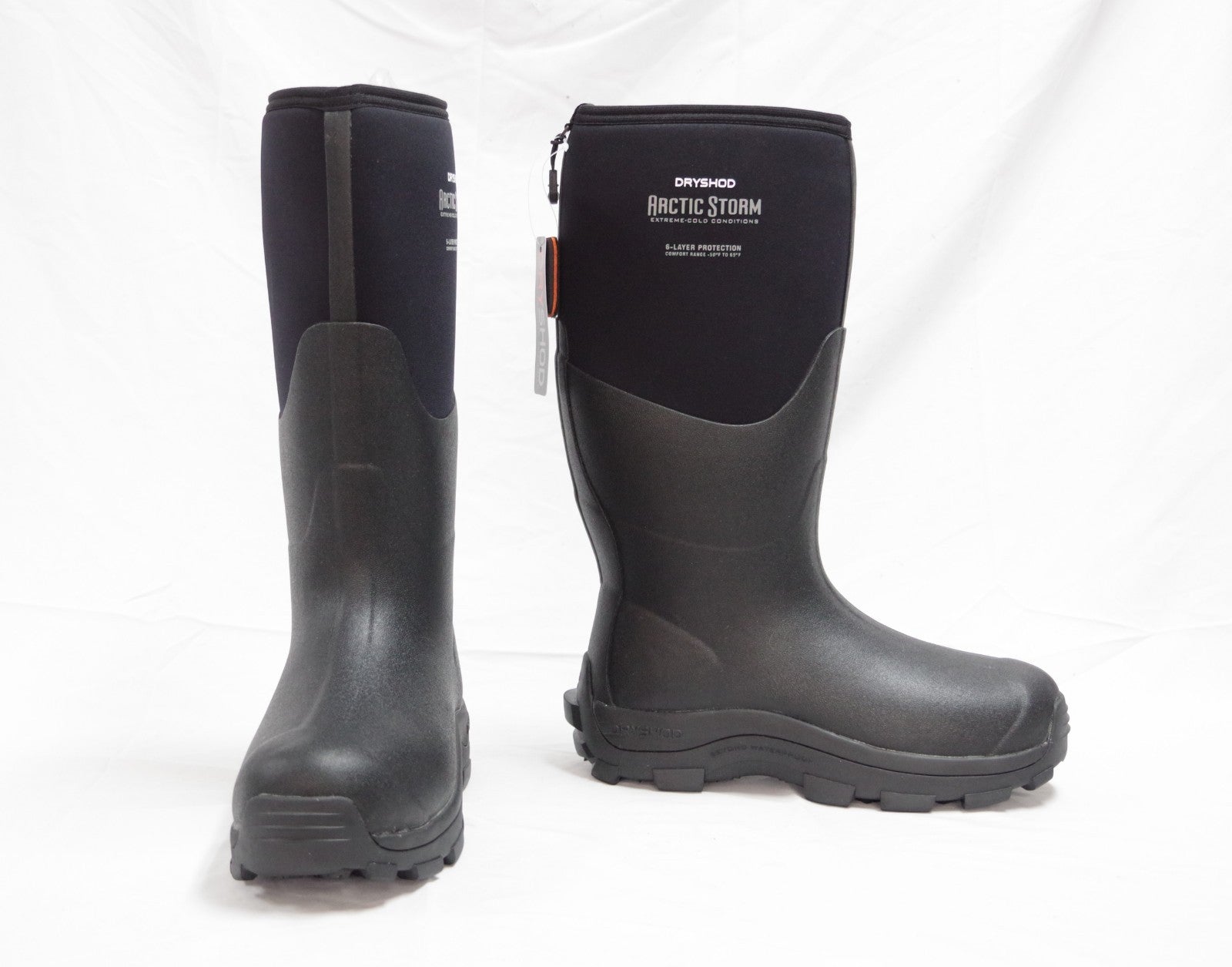 Dryshod Arctic Storm Hi Winter Boots - Black / Grey - Men's - Size 11 Dryshod Arctic Storm Hi Winter Boots - Black / Grey - Men's - Size 11