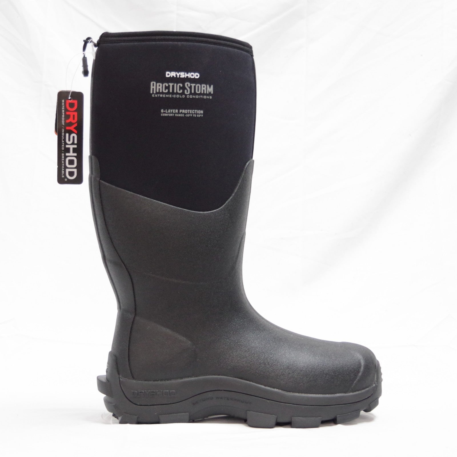 Dryshod Arctic Storm Hi Winter Boots - Black / Grey - Men's - Size 11 Dryshod Arctic Storm Hi Winter Boots - Black / Grey - Men's - Size 11