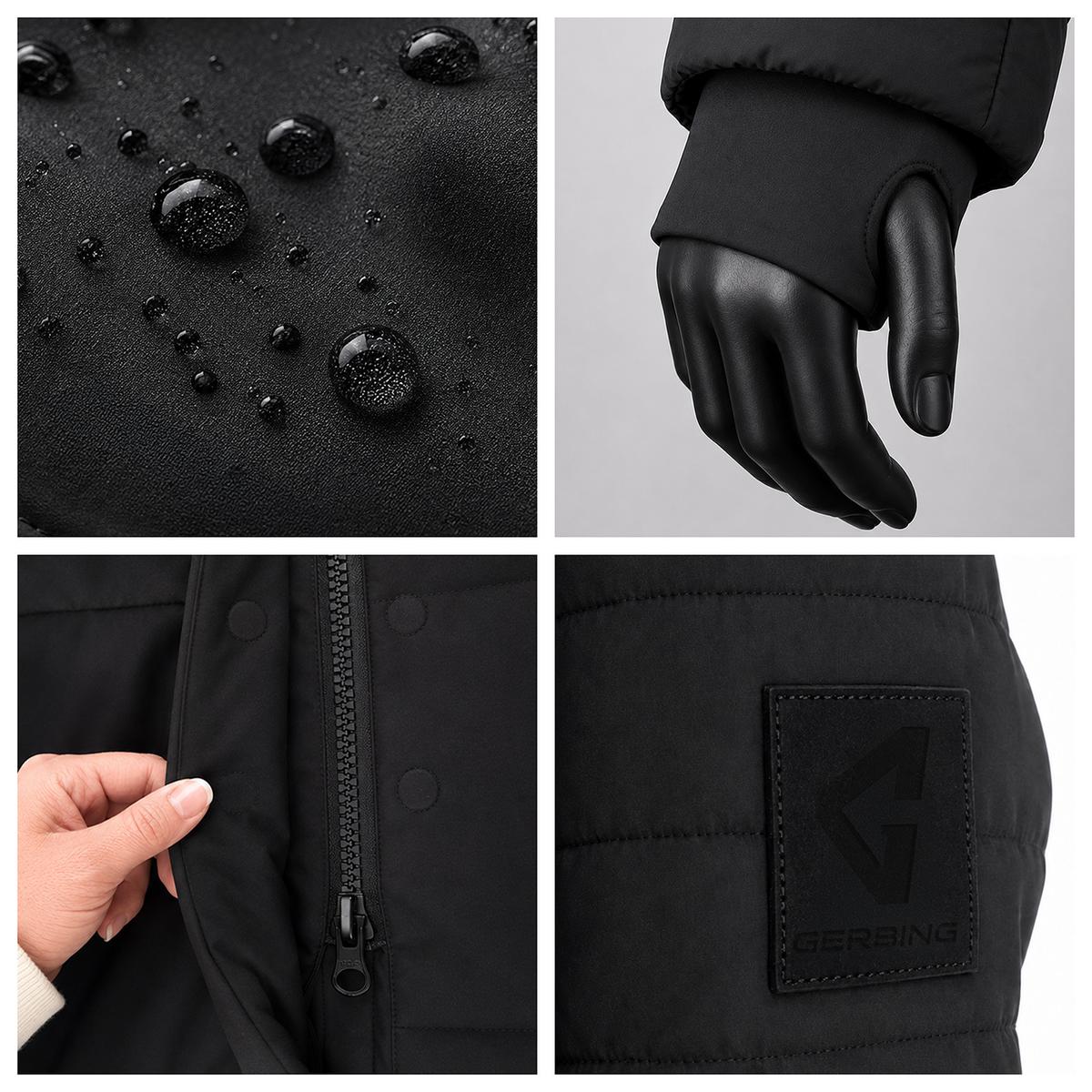 Gerbing 7V Women's Battery Heated Long Puffer Jacket Gerbing 7V Women's Battery Heated Long Puffer Jacket