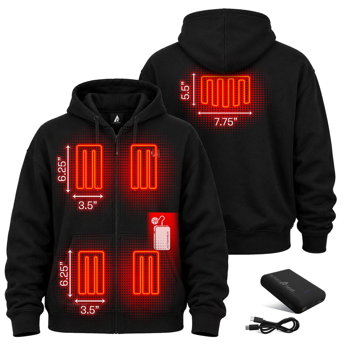 ActionHeat Pro Series+ Bluetooth Heated Hoodie ActionHeat Pro Series+ Bluetooth Heated Hoodie