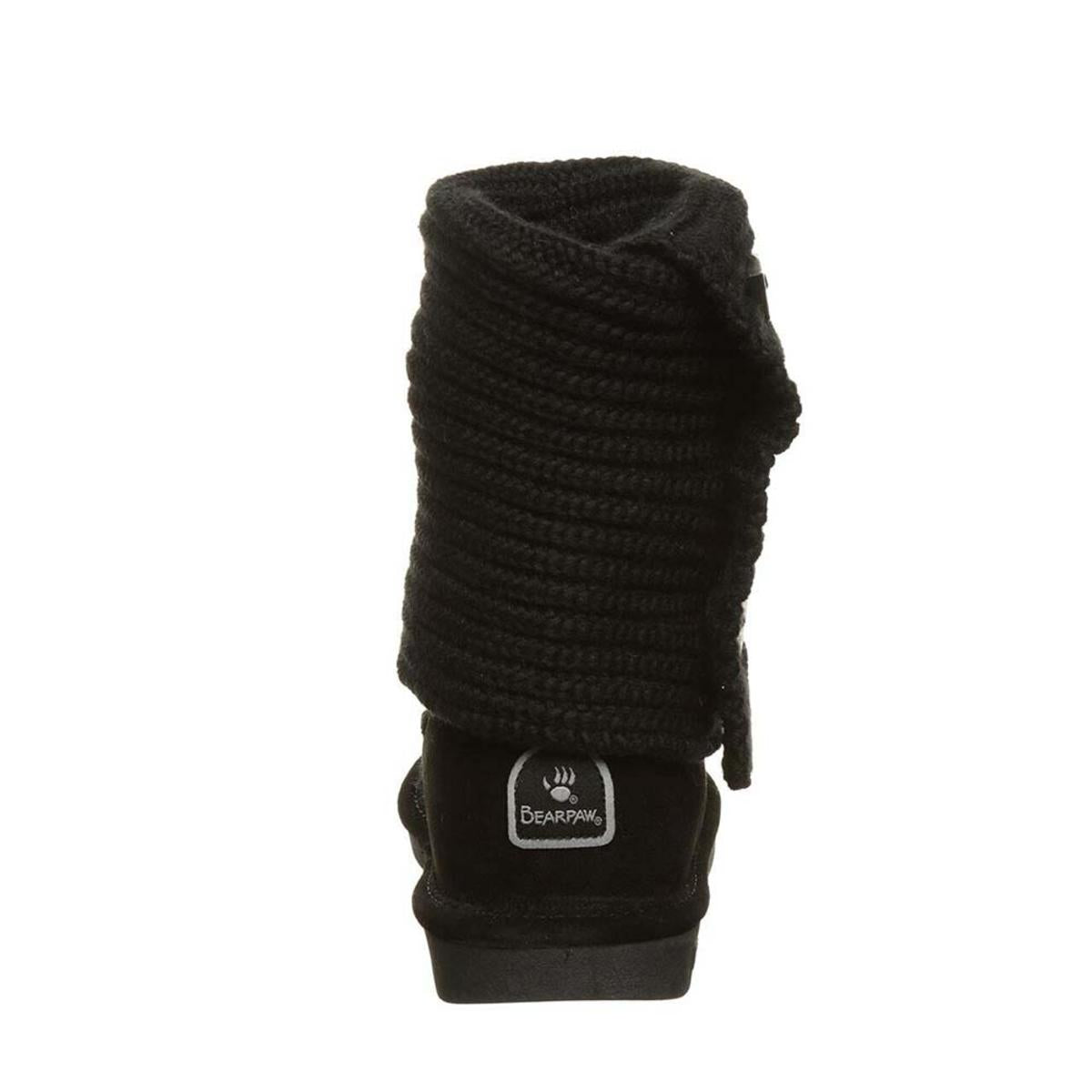 Bearpaw Women's Knit Tall Boots (Black, 9.5) Bearpaw Women's Knit Tall Boots (Black, 9.5)