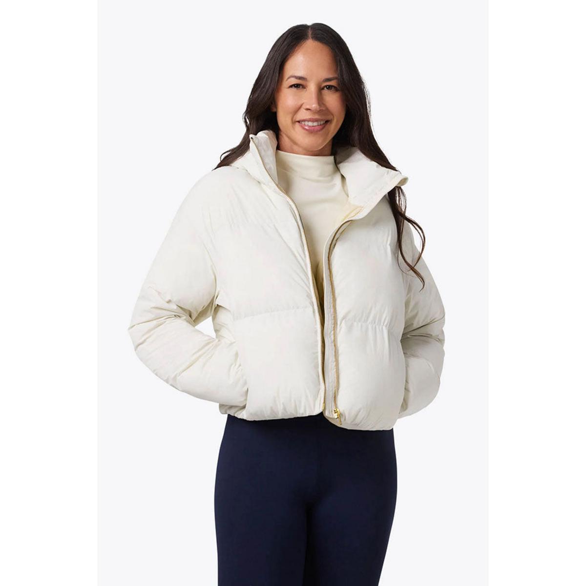Mobile Warming Women's 7.4V Cloud IX Crop Puffer Heated Jacket Mobile Warming Women's 7.4V Cloud IX Crop Puffer Heated Jacket