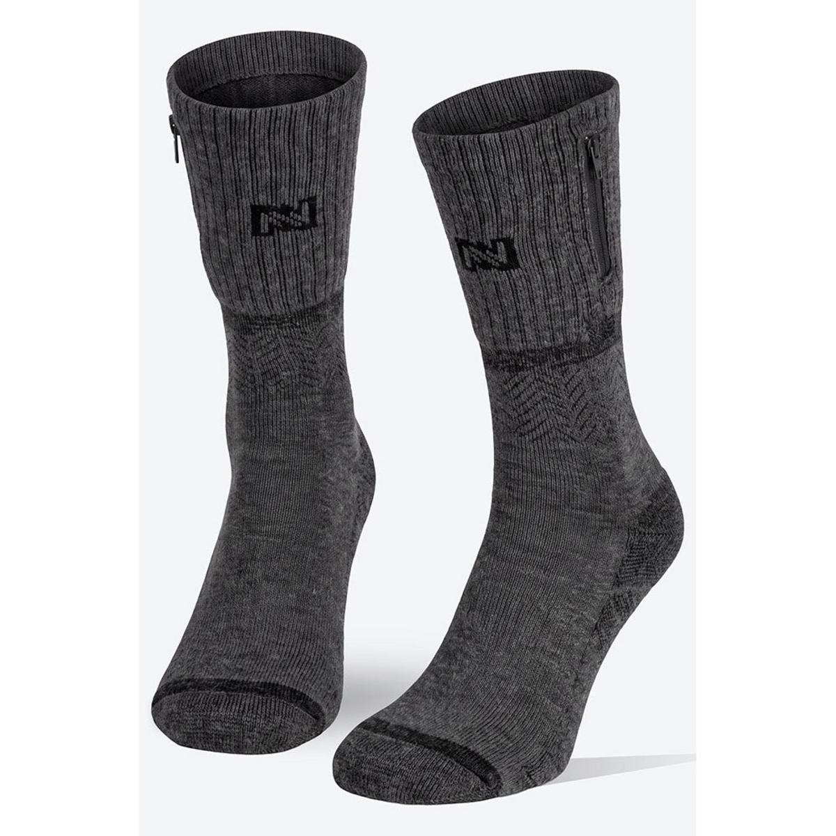Mobile Warming Unisex 3.7V Wool Crew Heated Socks Mobile Warming Unisex 3.7V Wool Crew Heated Socks