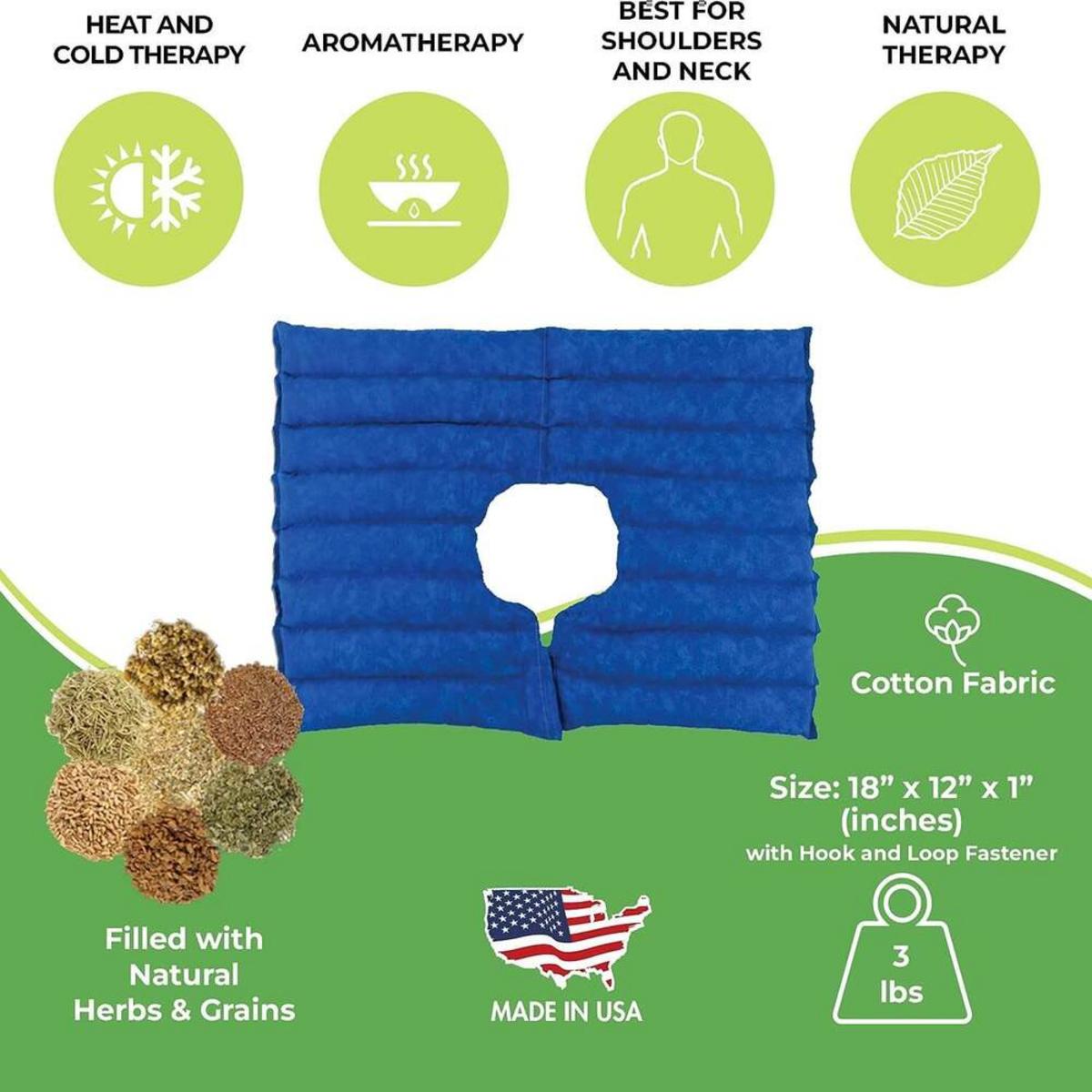 Nature Creation Microwavable Herbal Heating Pad for Upper Body Nature Creation Microwavable Herbal Heating Pad for Upper Body