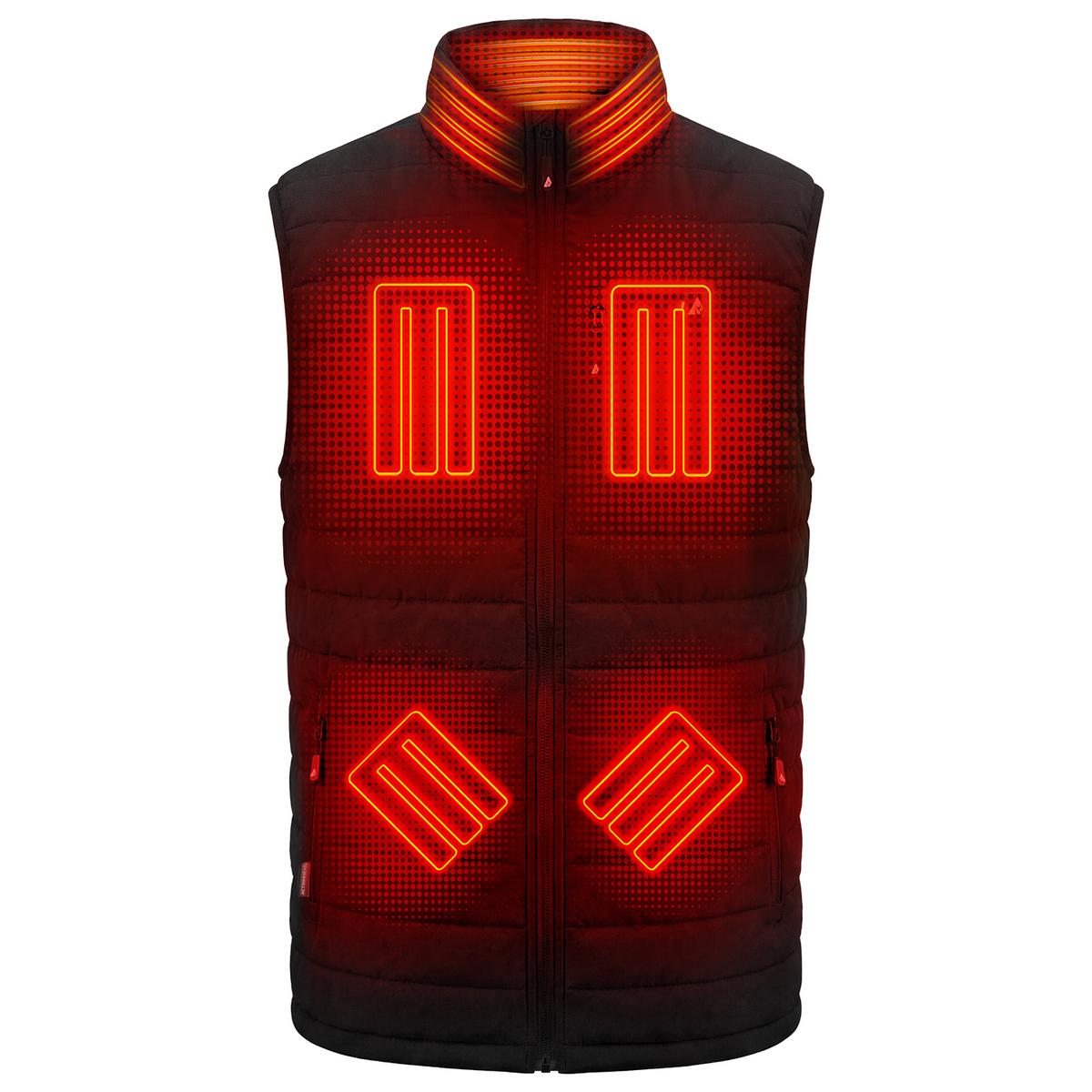 ActionHeat Pro Series+ Bluetooth Men's Puffer Heated Vest ActionHeat Pro Series+ Bluetooth Men's Puffer Heated Vest