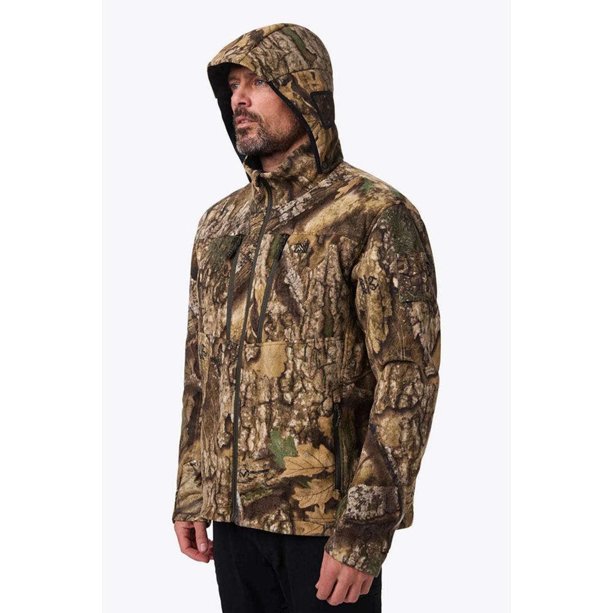 Mobile Warming Men's 7.4V APX Heated Fleece Camo Jacket Mobile Warming Men's 7.4V APX Heated Fleece Camo Jacket