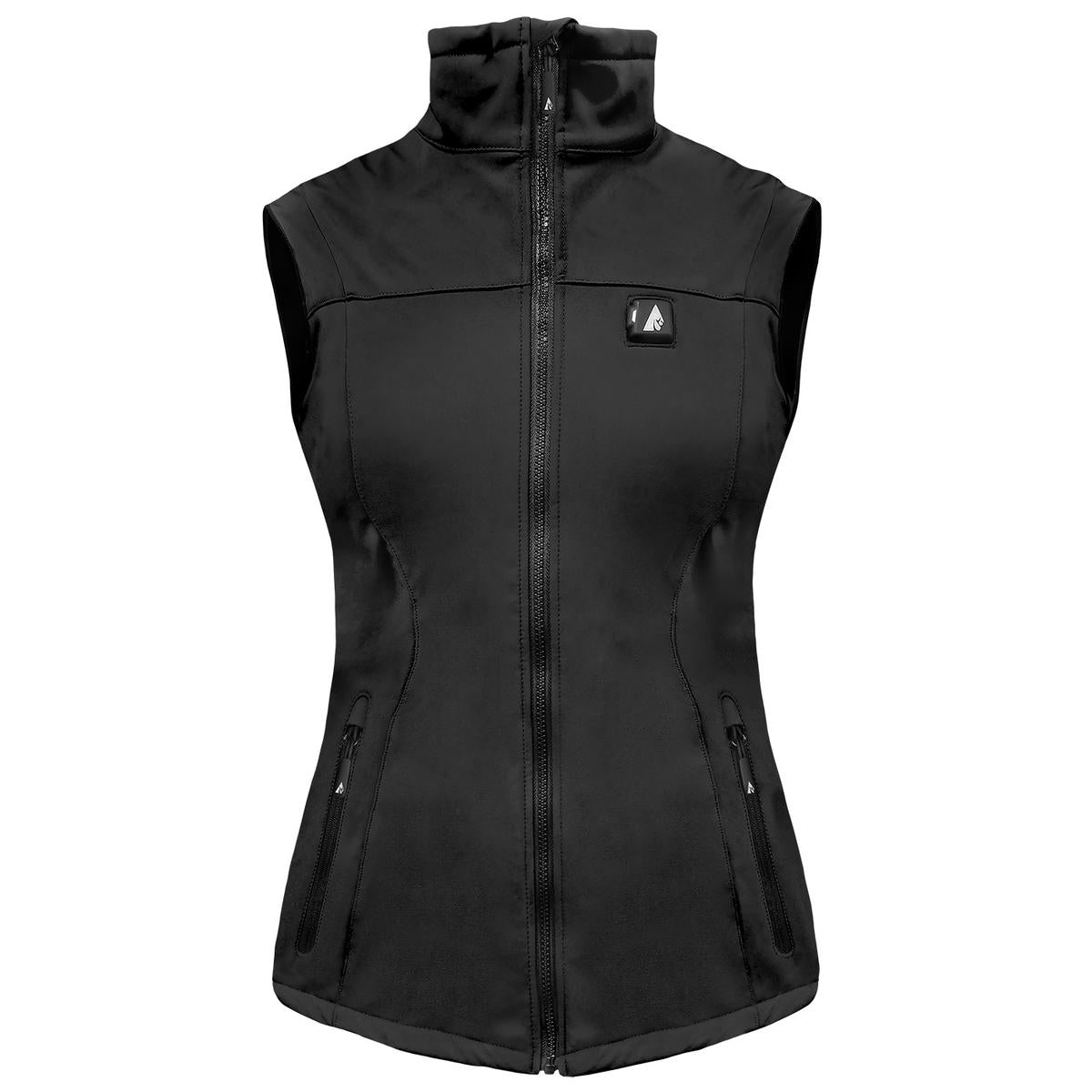ActionHeat Pro Series+ Bluetooth Women's Softshell Heated Vest ActionHeat Pro Series+ Bluetooth Women's Softshell Heated Vest