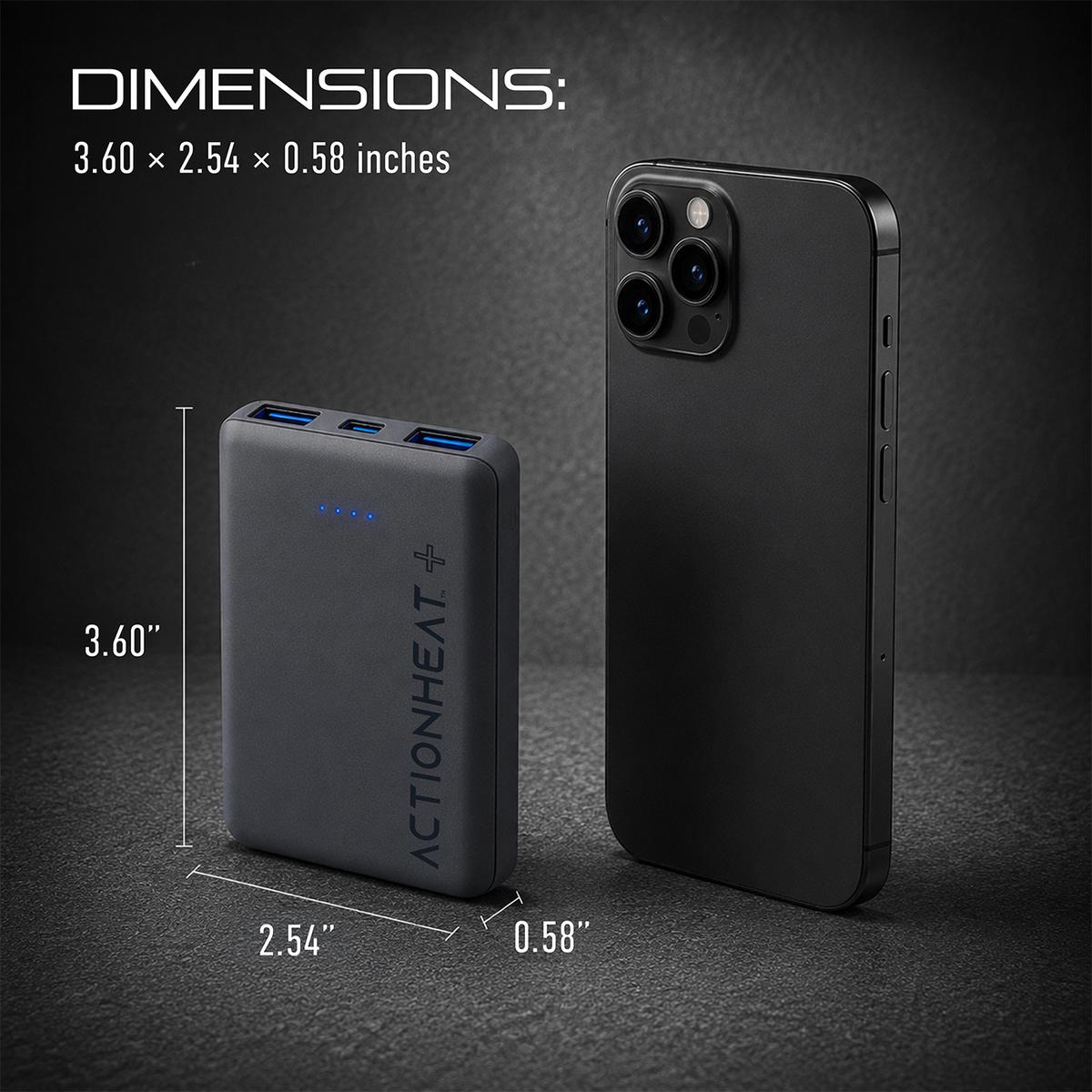 ActionHeat 5V 6000mAh Bluetooth Power Bank Kit ActionHeat 5V 6000mAh Bluetooth Power Bank Kit