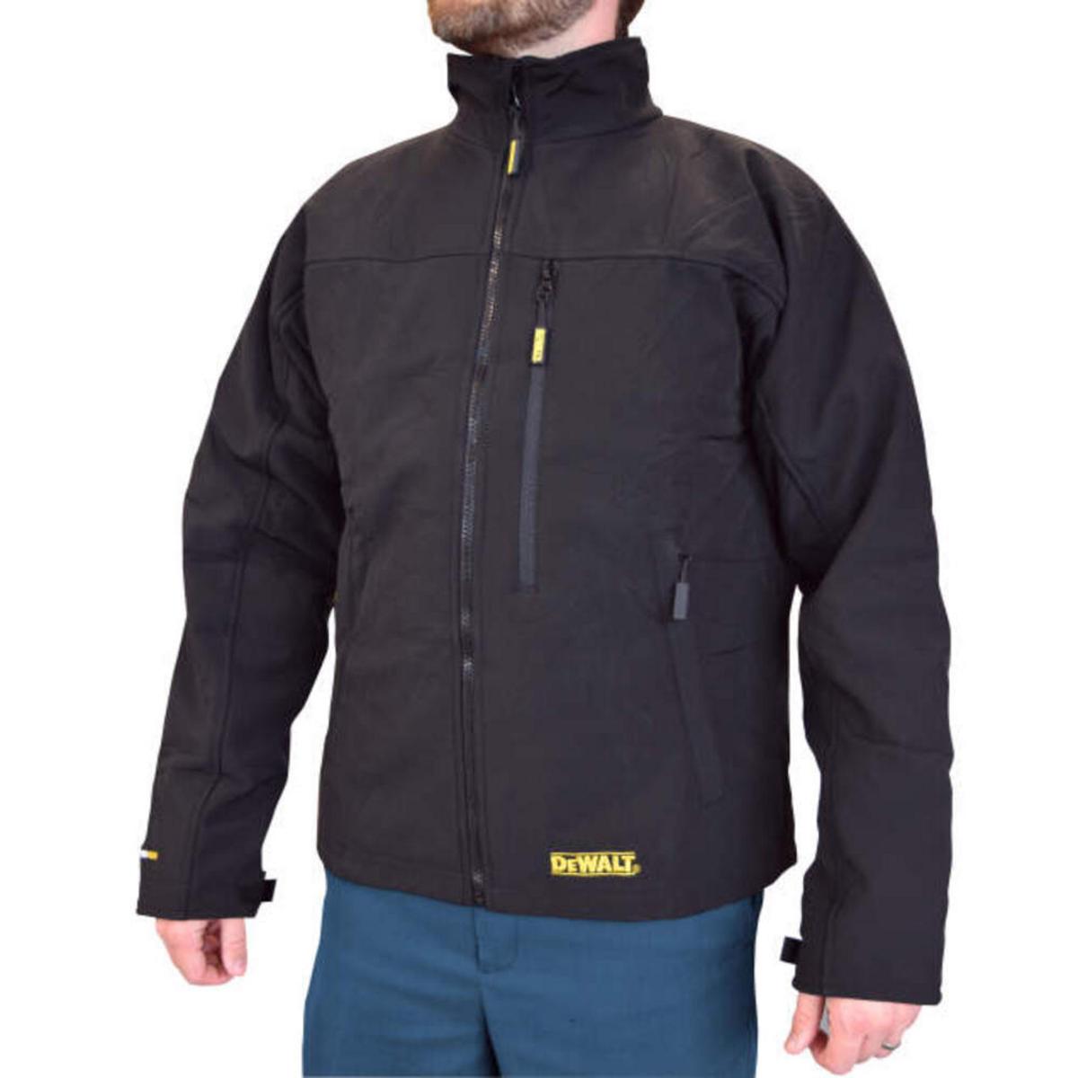Dewalt Men's Heated Soft Shell Jacket without Battery - Black Dewalt Men's Heated Soft Shell Jacket without Battery - Black