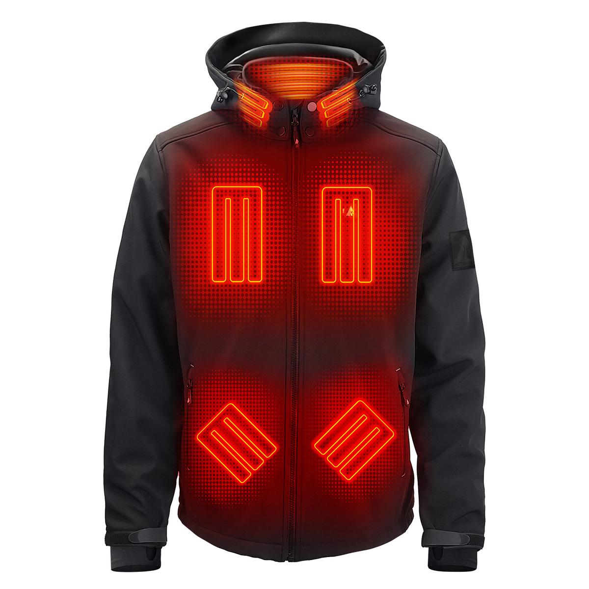 ActionHeat Pro Series+ Bluetooth Men's Softshell Heated Jacket ActionHeat Pro Series+ Bluetooth Men's Softshell Heated Jacket