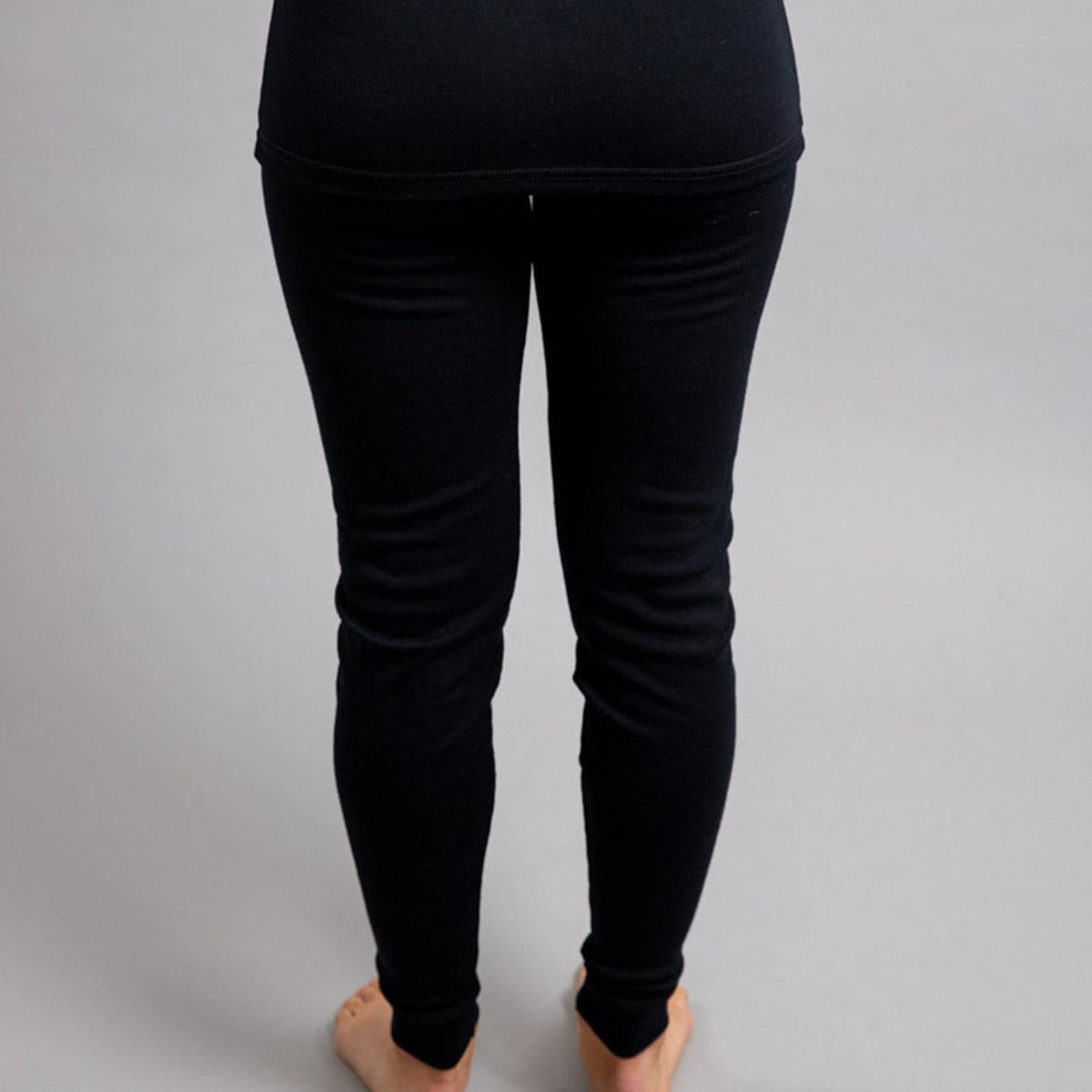 Merino Skins Unisex Long John / Pant - Black Merino Skins Unisex Long John / Pant - Black
