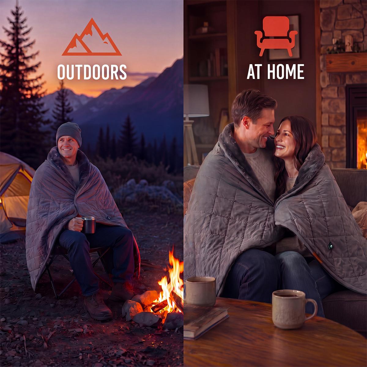 ActionHeat Indoor/Outdoor Camping Heated Blanket ActionHeat Indoor/Outdoor Camping Heated Blanket