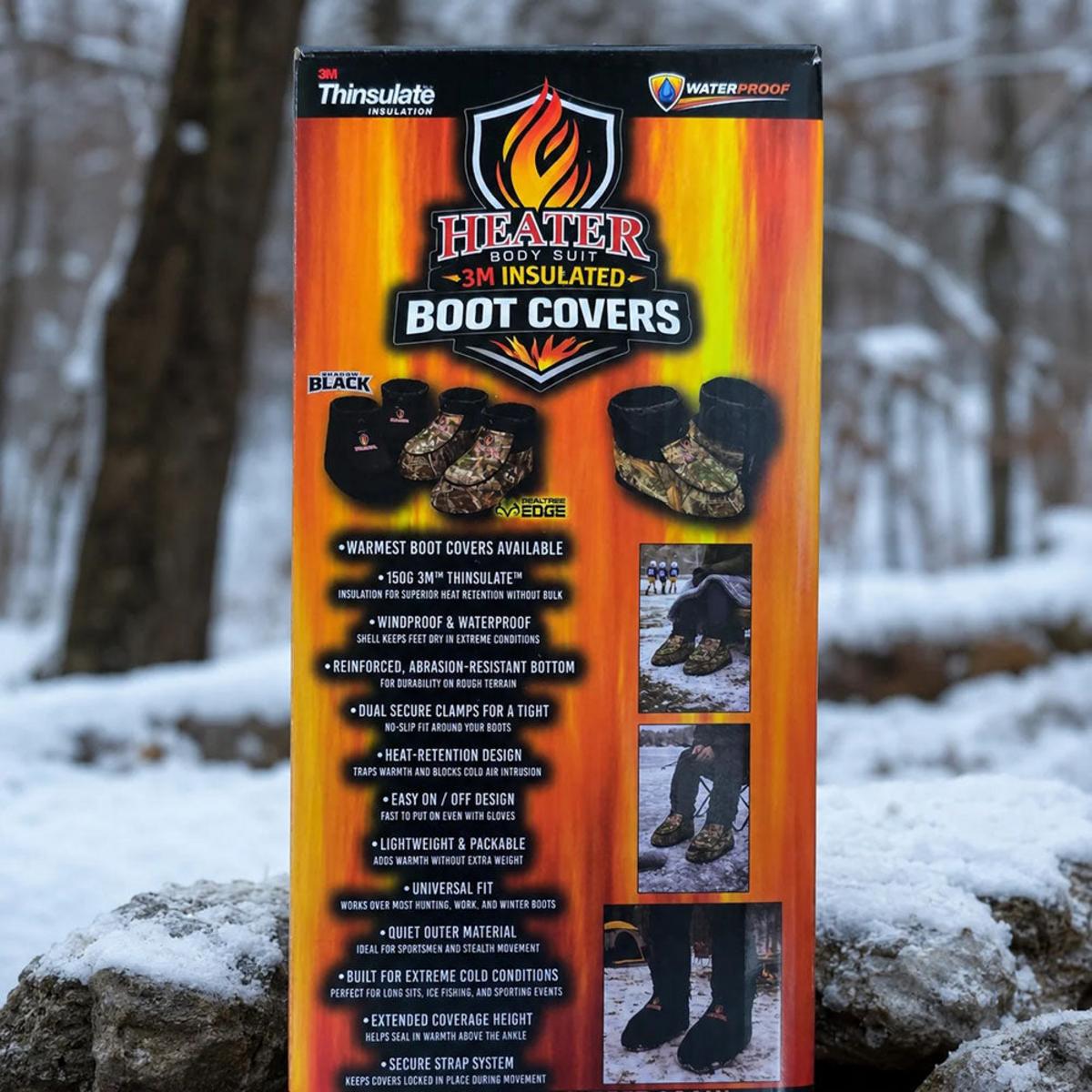 Heater Body Suit Insulated Boot Covers Heater Body Suit Insulated Boot Covers