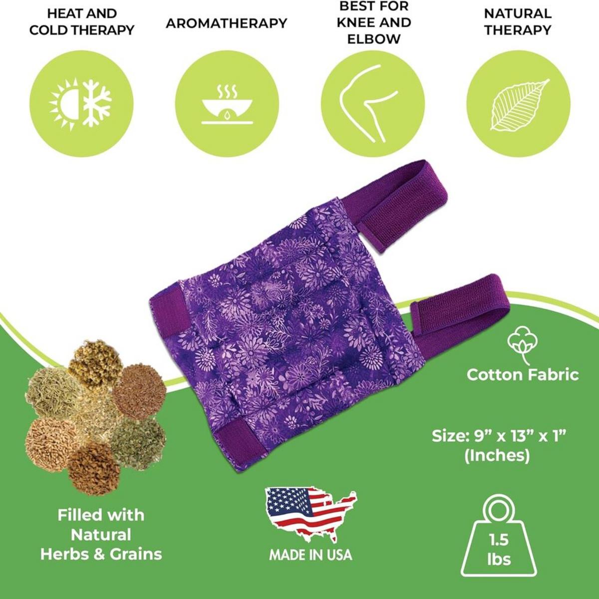 Nature Creation Microwavable Herbal Heating Pad for Knee and Elbow Nature Creation Microwavable Herbal Heating Pad for Knee and Elbow