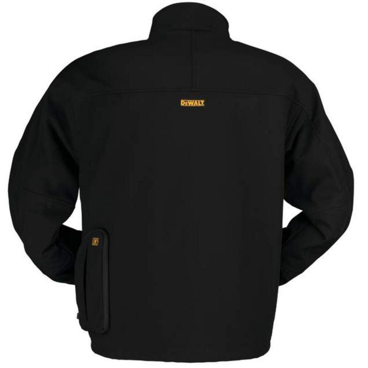Dewalt Men's Heated Soft Shell Jacket without Battery - Black Dewalt Men's Heated Soft Shell Jacket without Battery - Black