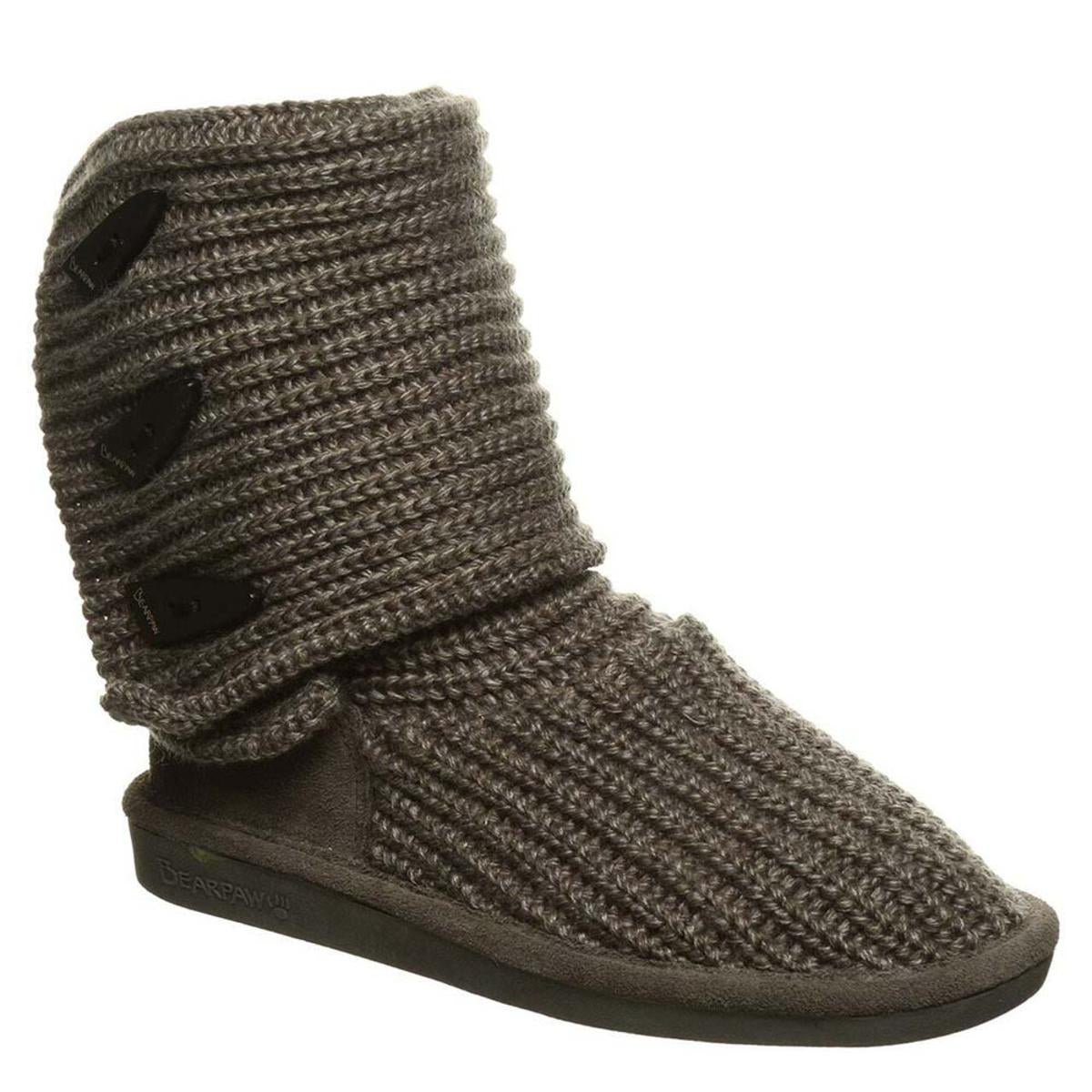 Bearpaw Women's Knit Tall Boots (Black, 9.5) Bearpaw Women's Knit Tall Boots (Black, 9.5)