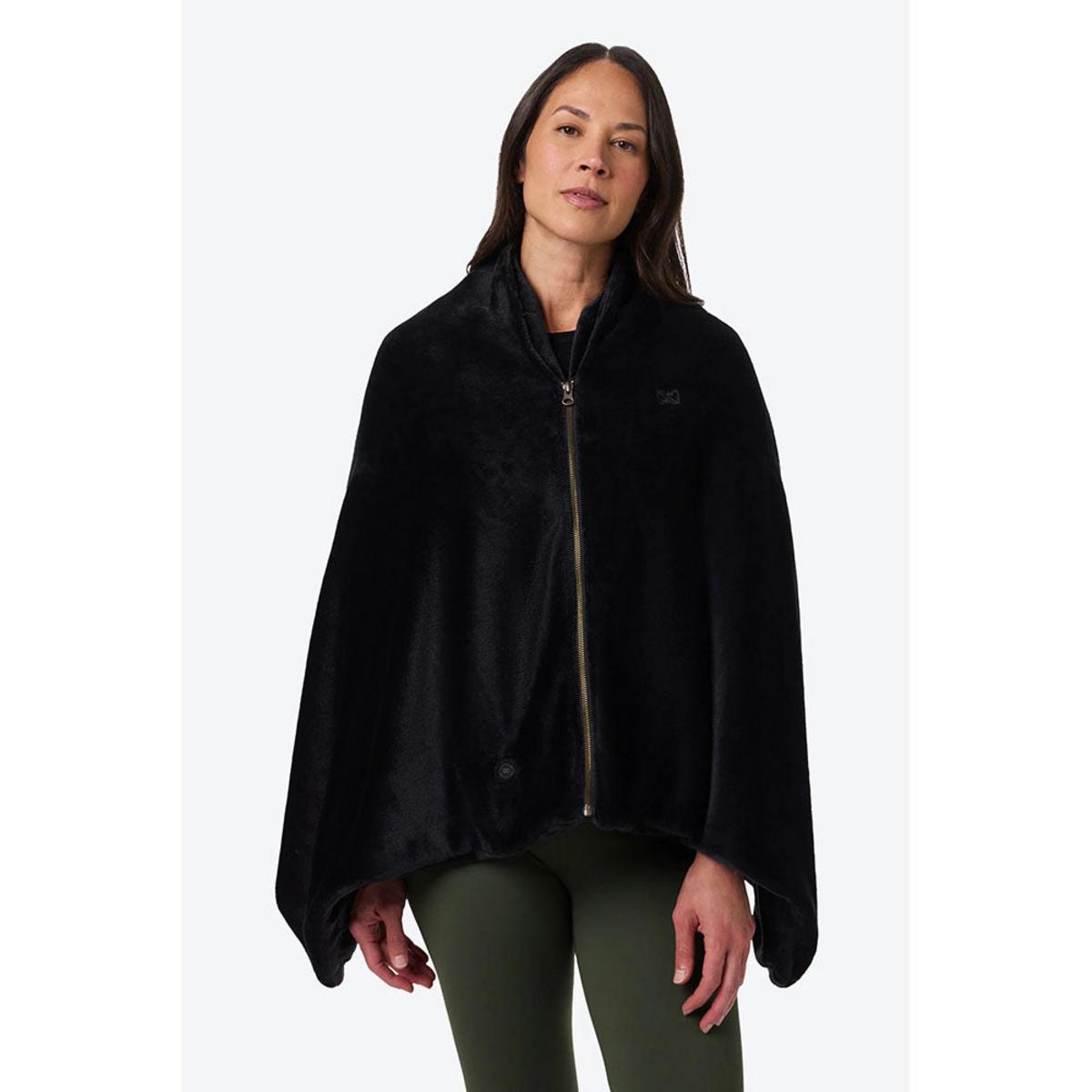 Mobile Warming Unisex 7.4V Haven Heated Cape - Black Mobile Warming Unisex 7.4V Haven Heated Cape - Black