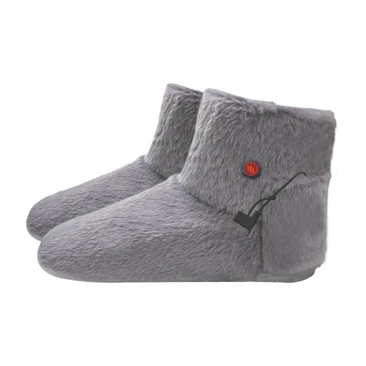 Glovii Heated Home Slipper - Grey Glovii Heated Home Slipper - Grey