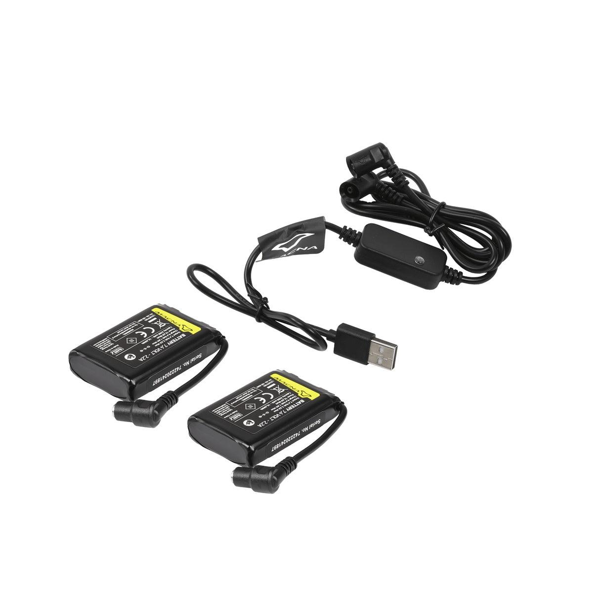 Macna Foton 2.0 RTX Heated Gloves Kit with Battery and Charger Macna Foton 2.0 RTX Heated Gloves Kit with Battery and Charger