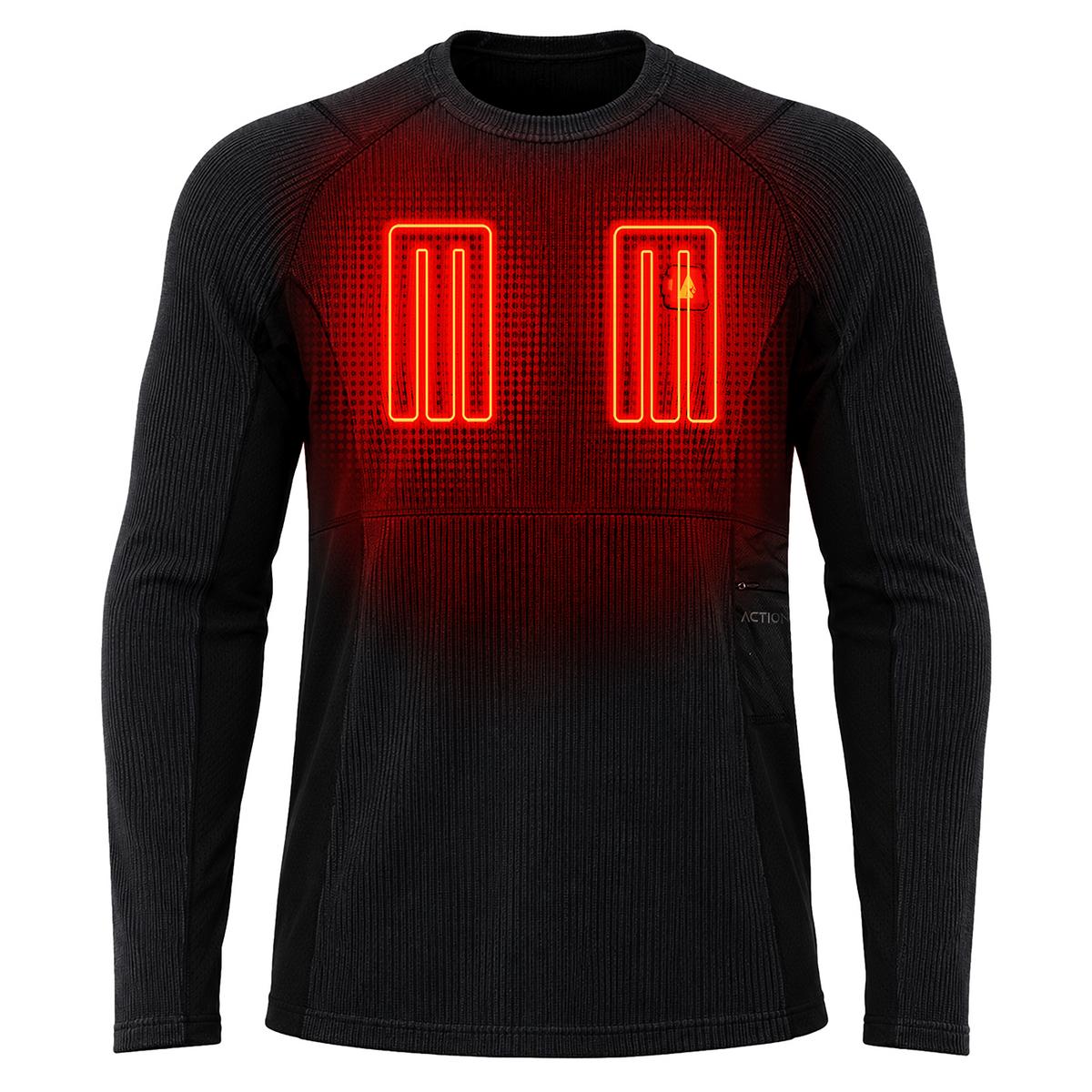 ActionHeat Pro Series+ Bluetooth Men's Heated Base Layer Shirt ActionHeat Pro Series+ Bluetooth Men's Heated Base Layer Shirt