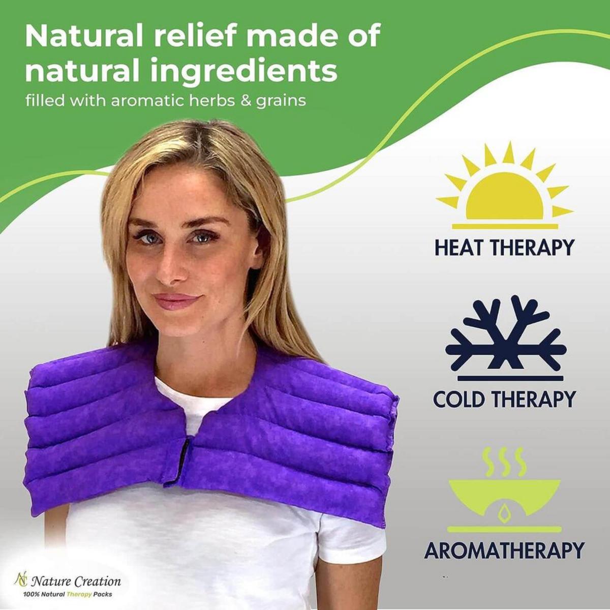 Nature Creation Microwavable Herbal Heating Pad for Upper Body Nature Creation Microwavable Herbal Heating Pad for Upper Body
