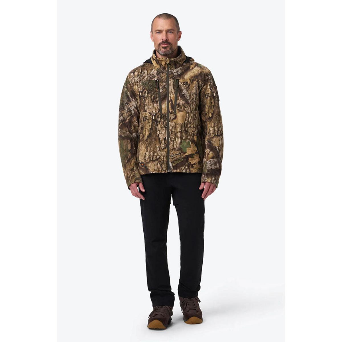 Mobile Warming Men's 7.4V APX Heated Fleece Camo Jacket Mobile Warming Men's 7.4V APX Heated Fleece Camo Jacket