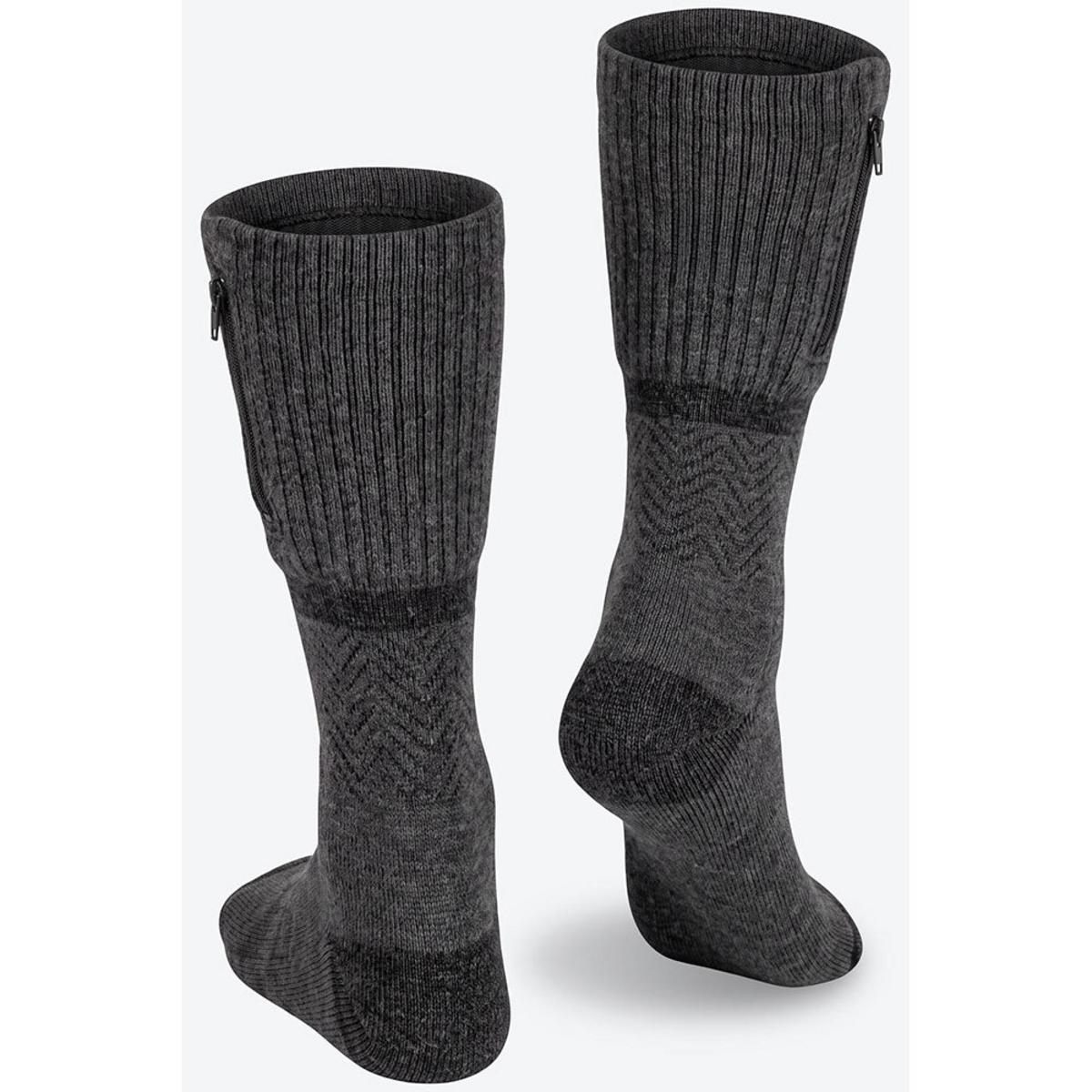Mobile Warming Unisex 3.7V Wool Crew Heated Socks Mobile Warming Unisex 3.7V Wool Crew Heated Socks
