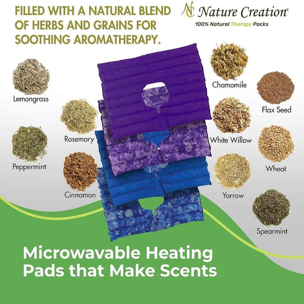 Nature Creation Microwavable Herbal Heating Pad for Upper Body Nature Creation Microwavable Herbal Heating Pad for Upper Body