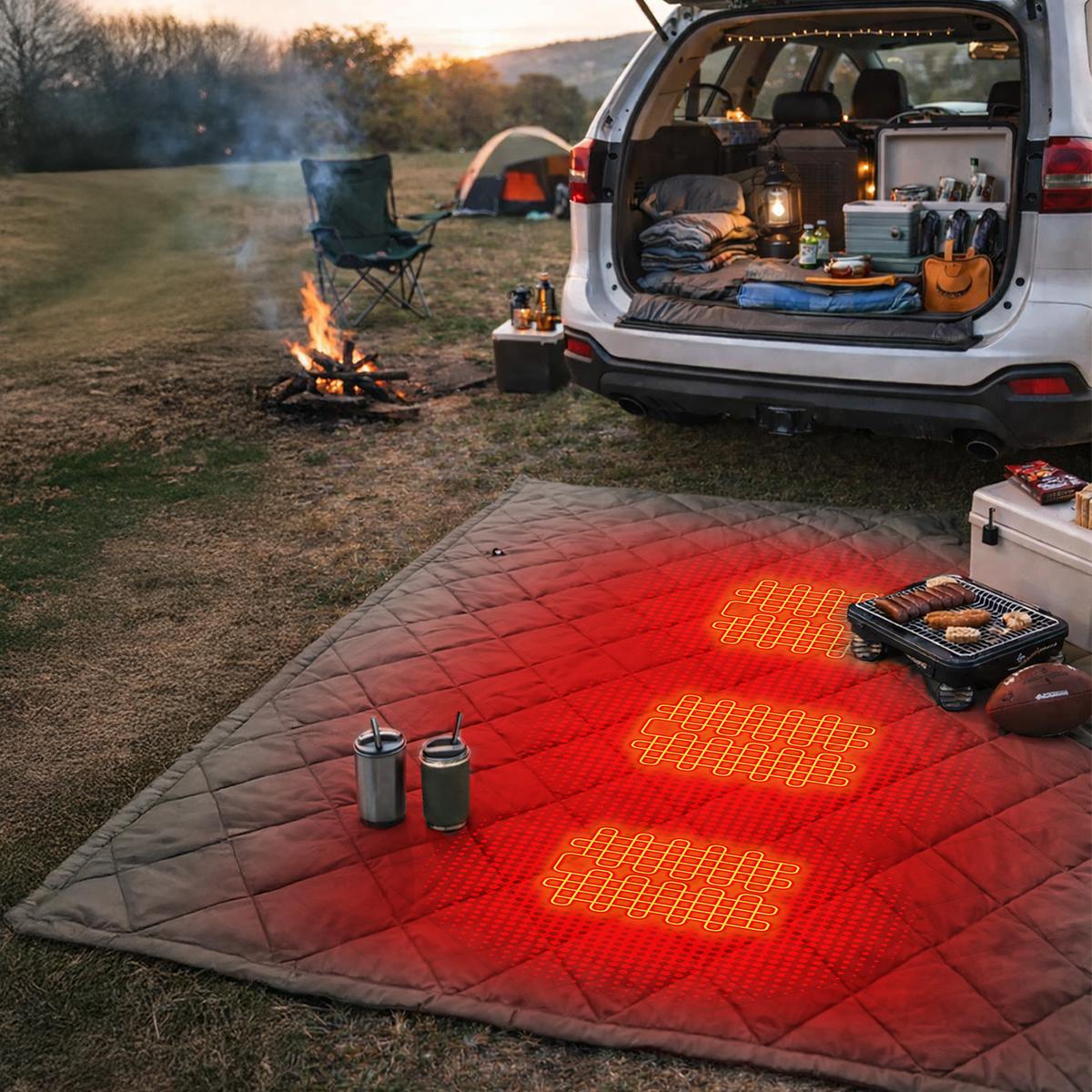 ActionHeat Indoor/Outdoor Camping Heated Blanket ActionHeat Indoor/Outdoor Camping Heated Blanket