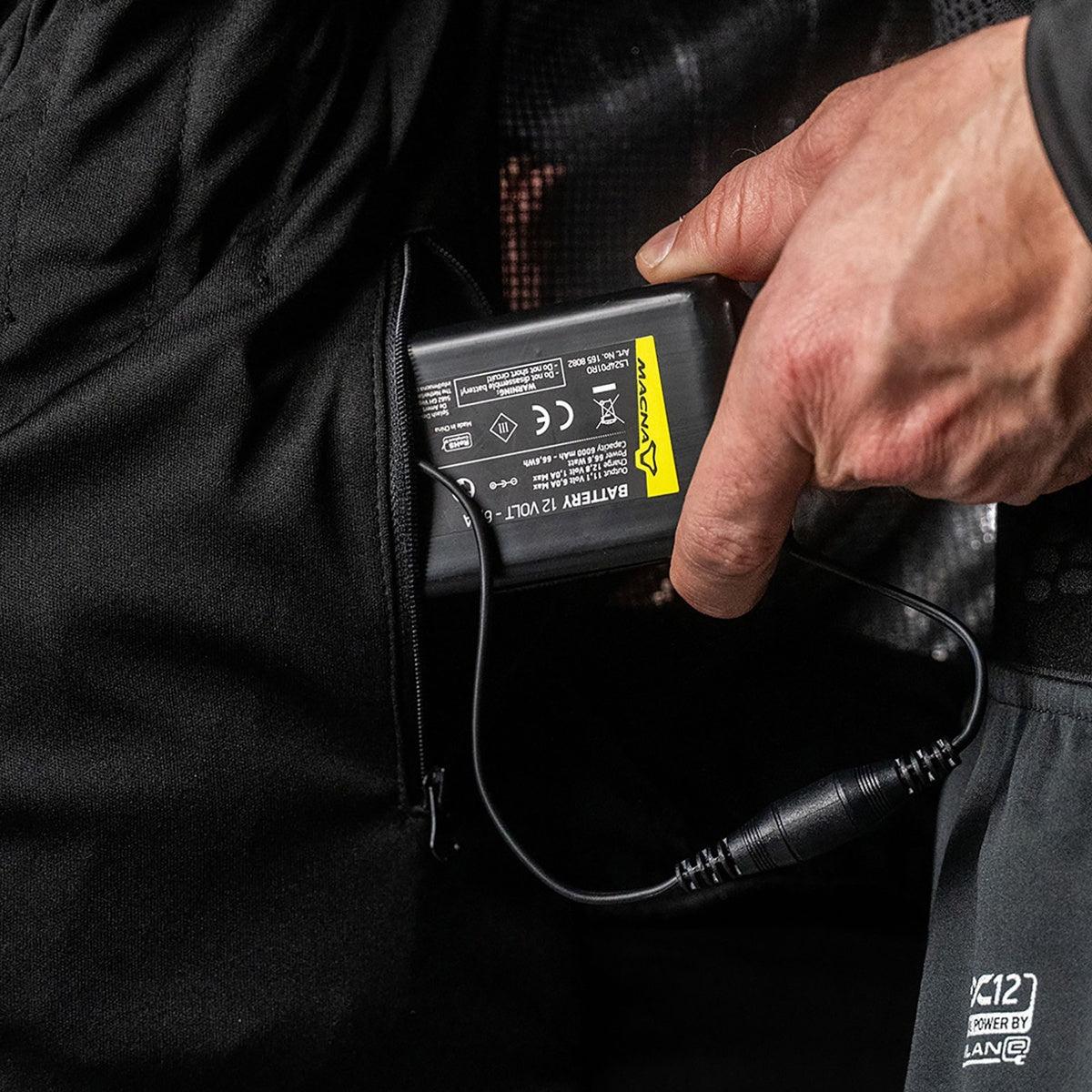 Macna Centre Heated Jacket with Dual Power Electic Heating Macna Centre Heated Jacket with Dual Power Electic Heating
