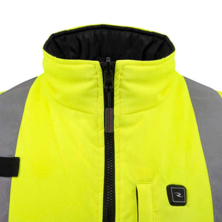 Radians Class 2 Reversible Heated Vest - Hi-Vis Green