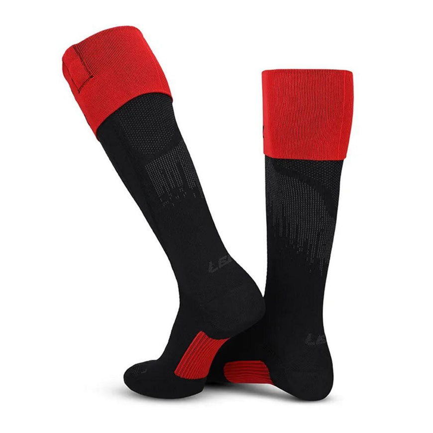 Lenz Men's Heat Sock 7.1 Toe Cap with rcB 2000 Batteries