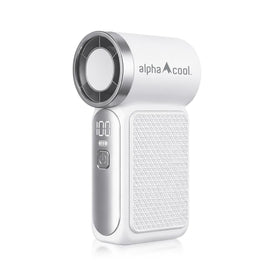 AlphaCool Mini Handheld Fan - White