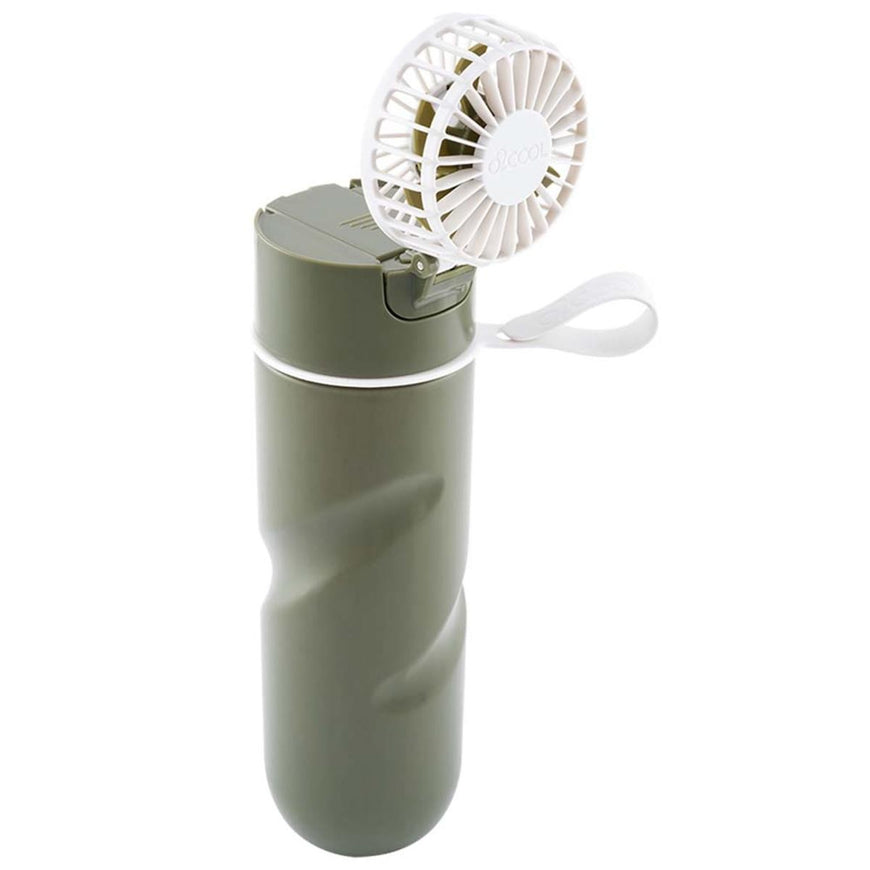 O2 Cool Breezy Sip Water Bottle with Fan