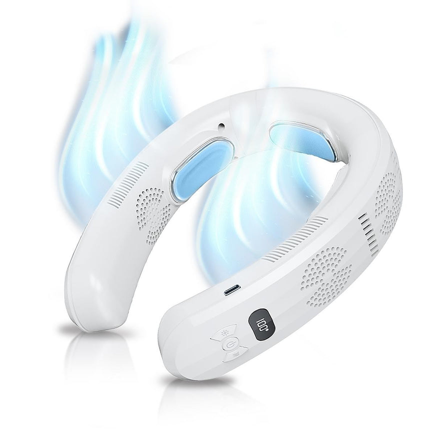 AlphaCool Wearable 3-Zone Neck Cooler & Heater - White