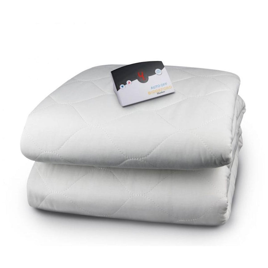 Biddeford Blankets Quilted Electric Heated Mattress Pad - Full