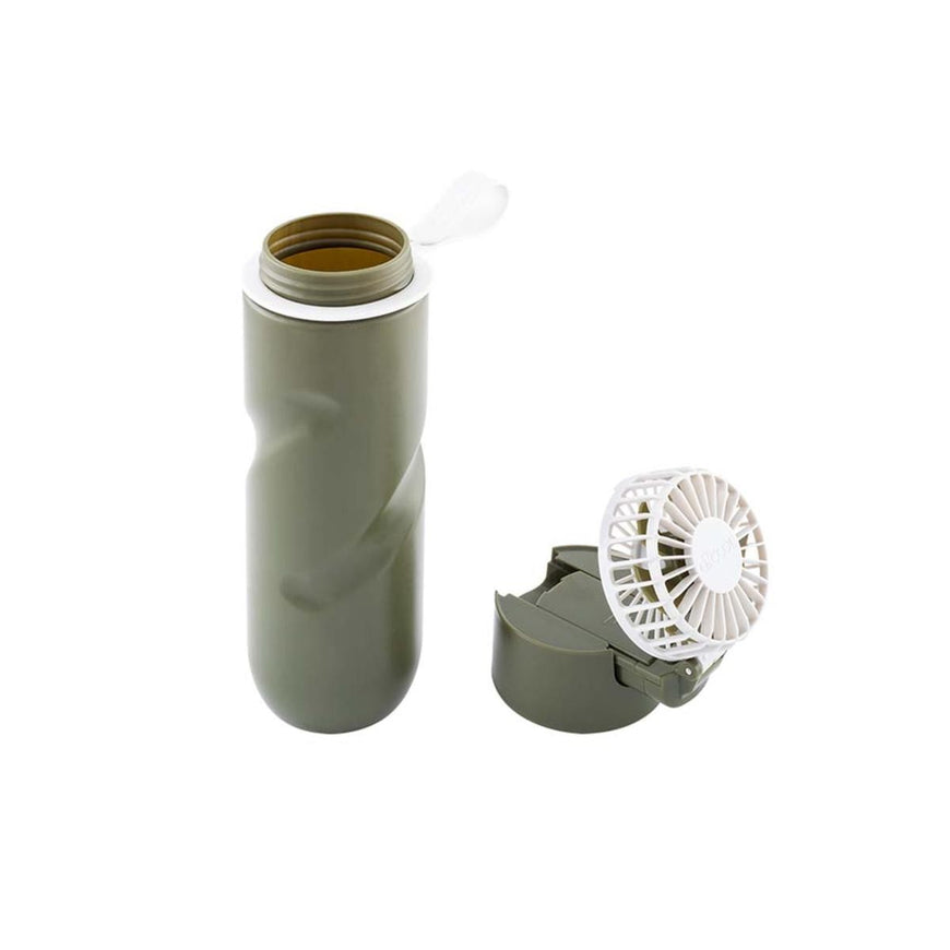 O2 Cool Breezy Sip Water Bottle with Fan