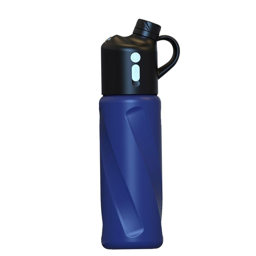 AlphaCool Misting Insulated Water Bottle - Blue