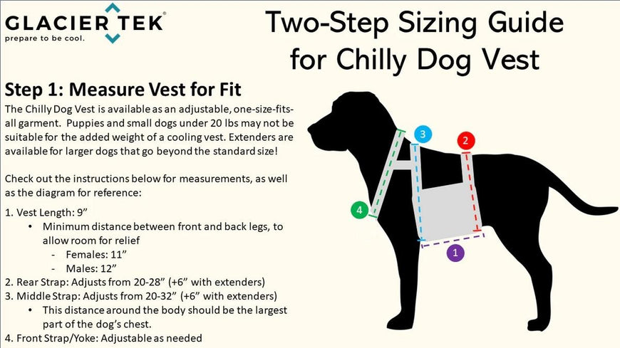 Glacier Tek ChillyDog Cool Vest