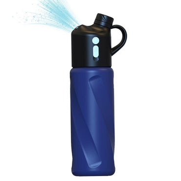 AlphaCool Misting Insulated Water Bottle - Blue