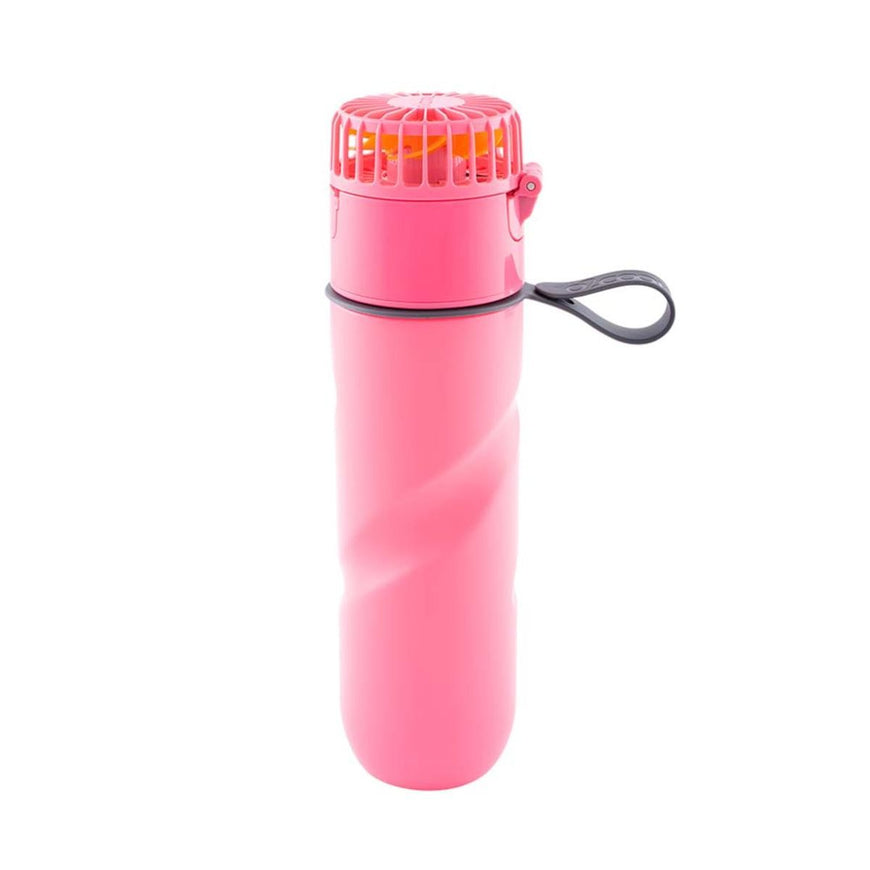 O2 Cool Breezy Sip Water Bottle with Fan