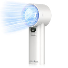 AlphaCool Handheld Fan with Cooling Plate - White