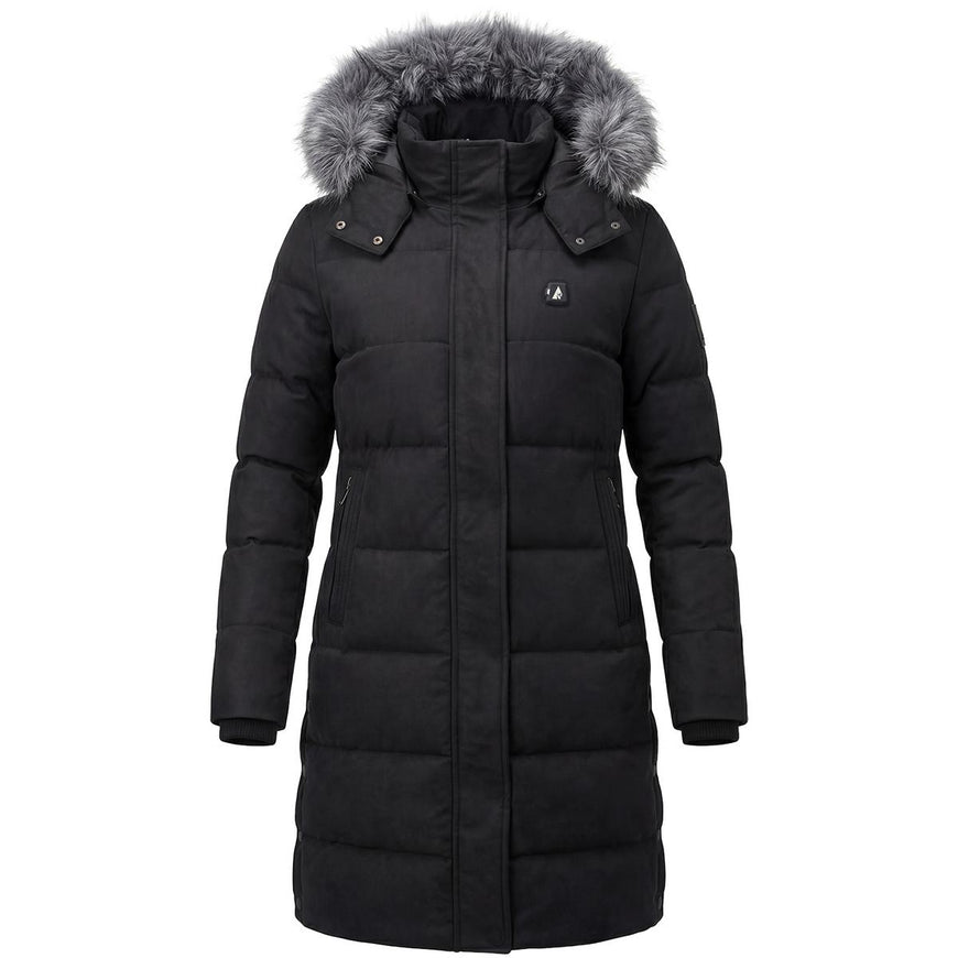 ActionHeat Pro Series+ Bluetooth Women's Long Puffer Heated Jacket