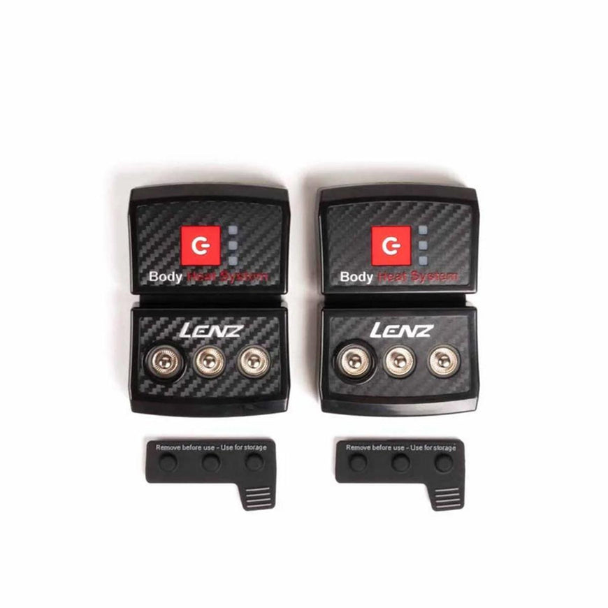 Lenz Men's Heat Sock 7.1 Toe Cap with rcB 1400 Batteries