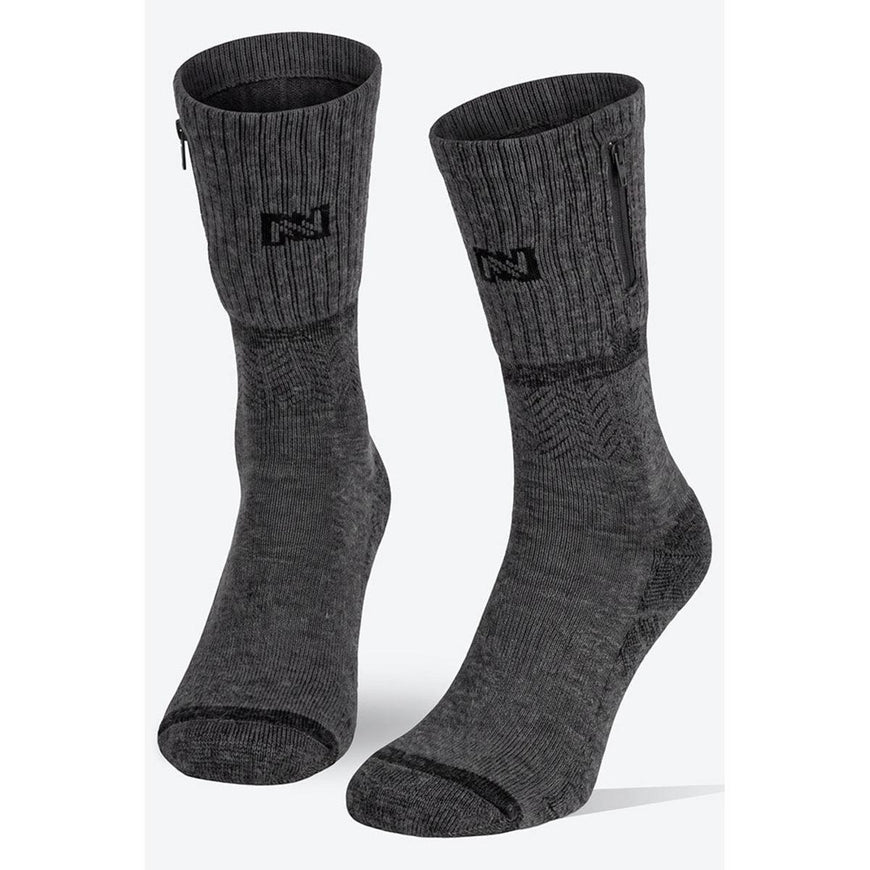 Mobile Warming Unisex 3.7V Wool Crew Heated Socks