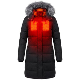 Gerbing 7V Women's Battery Heated Long Puffer Jacket